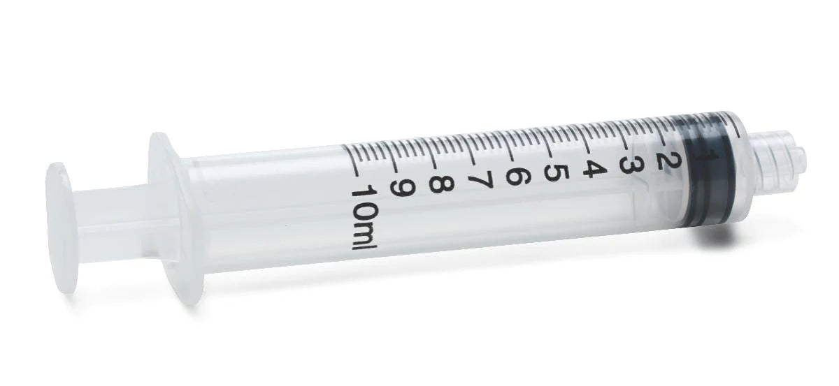 Luer Lock Syringes 10cc 100/bx